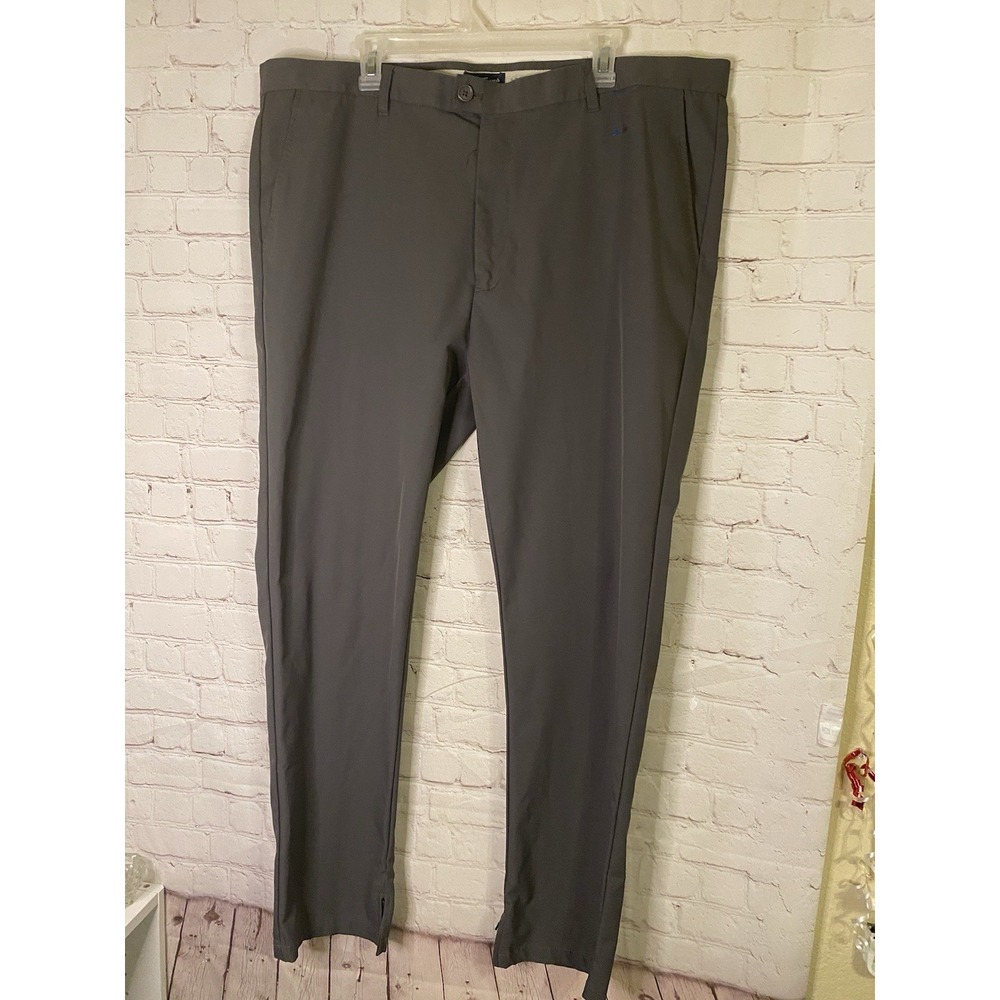 SOUTHERN MARSH Pants 42X32 Gray Cotton Twill Flat Khaki‎ Chino Trouser Slack